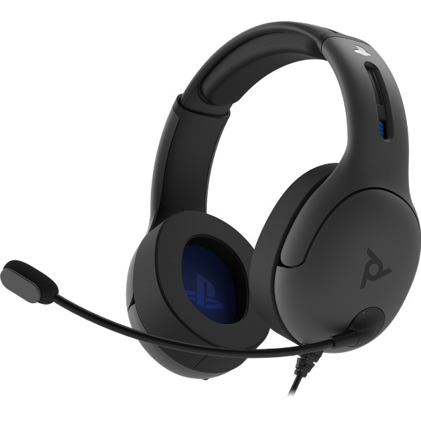 Auriculares Gaming Pdp lvl50 para ps4 con cable 50 mm gris headset negro ps4ps5