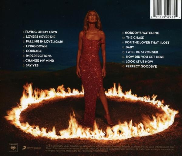 Céline Dion - COURAGE  - (CD)