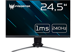 ACER Predator XN253QX - Moniteur Gaming, 24.5 ", Full-HD, 240 Hz, Noir