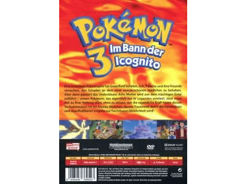 Pokemon 3 - Im Bann der Icognito DVD