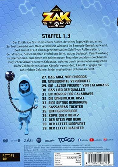 Zak Storm-Staffel 1.3-DVD zur TV-Serie DVD