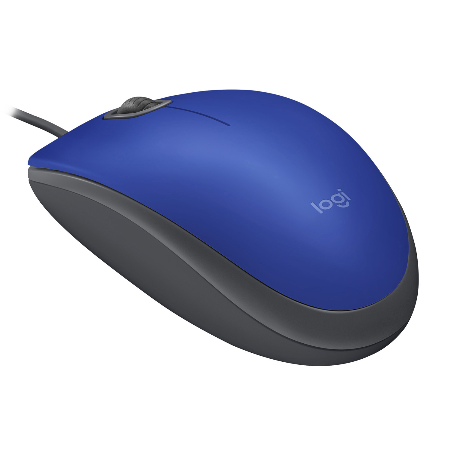 LOGITECH M110 Silent Maus, Blau