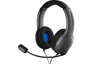 PDP LVL40 pour PS4 - Casque de jeu (Gris/Noir/Bleu)