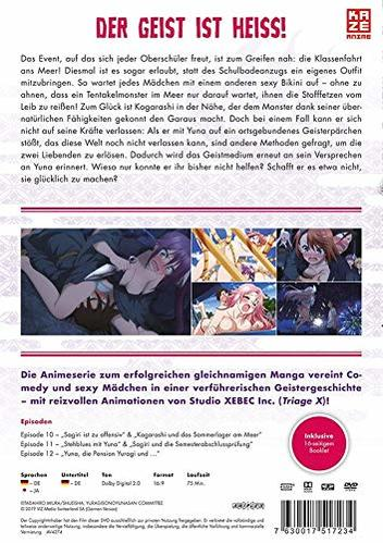 DVD-Cover mit Anime-Mädchen und Text auf Japanisch, roter Titel.