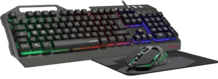 Gaming Tastatur-Maus Set Tyalo RGB, Schwarz, USB, DE (SL-670300-BK)
