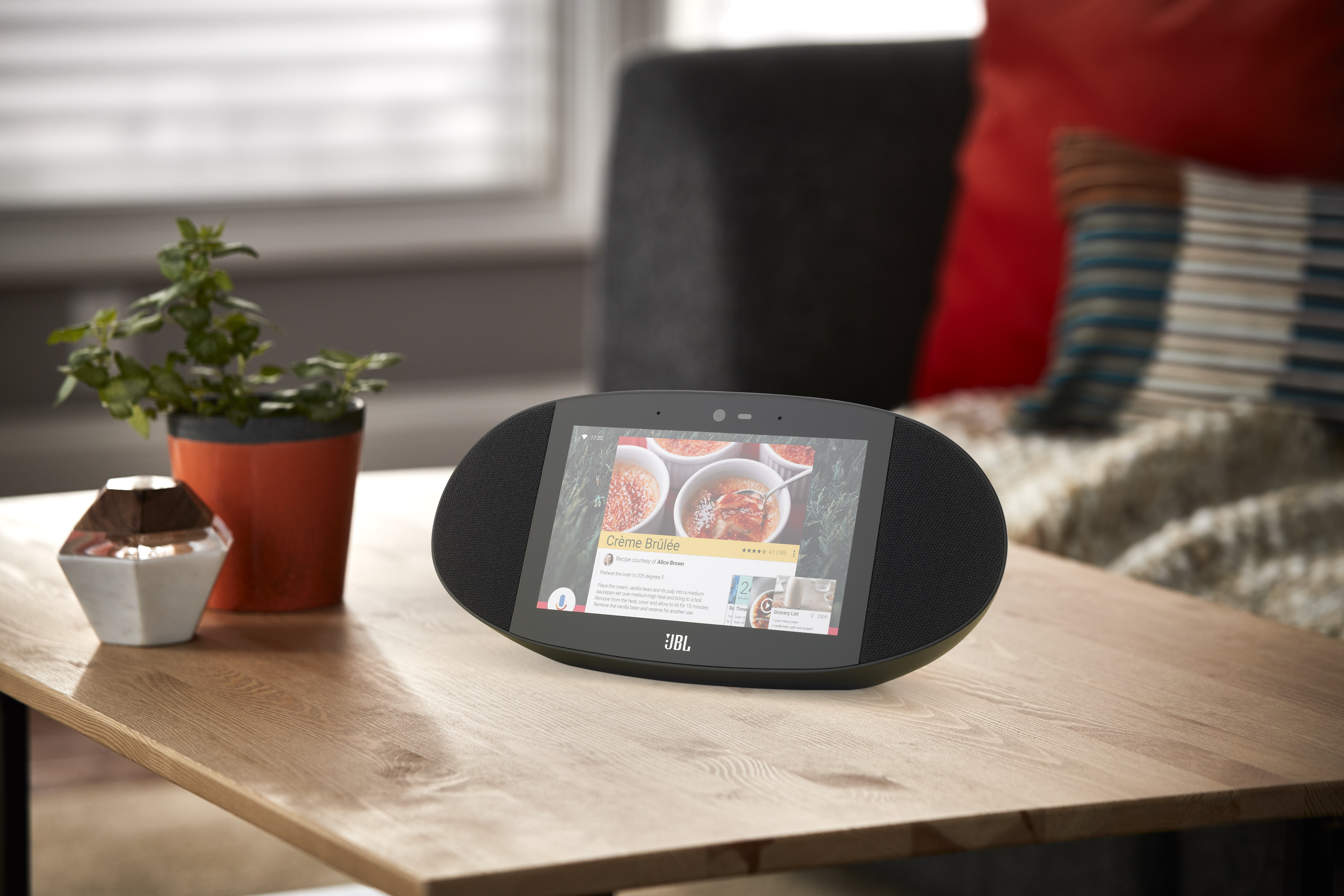 JBL Link View Multiroom Lautsprecher, Schwarz