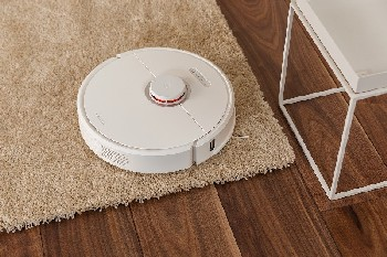 Robot aspirador - Roborock S6, 2000 Pa, Autonomía 2.5h, Programable, Aplicación MiHome Xiaomi, Blanco
