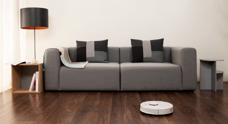 Robot aspirador - Roborock S6, 2000 Pa, Autonomía 2.5h, Programable, Aplicación MiHome Xiaomi, Blanco