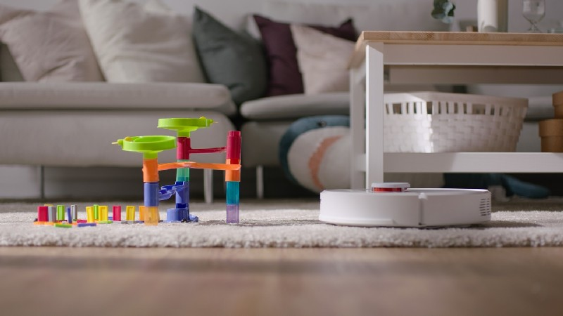 Robot aspirador - Roborock S6, 2000 Pa, Autonomía 2.5h, Programable, Aplicación MiHome Xiaomi, Blanco