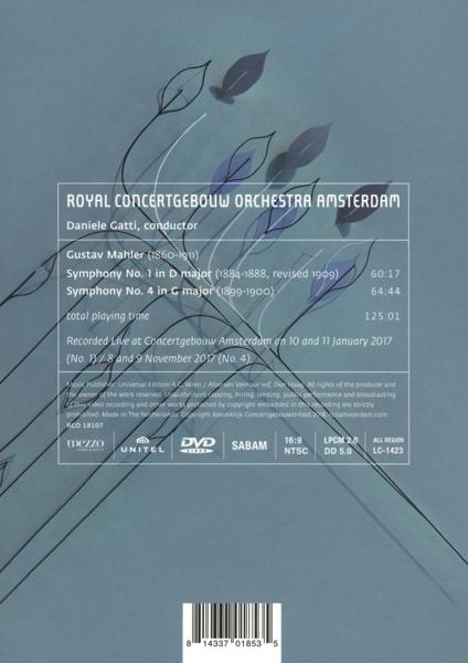 Daniele 1 - (DVD) Gatti And - 4 Sinfonien