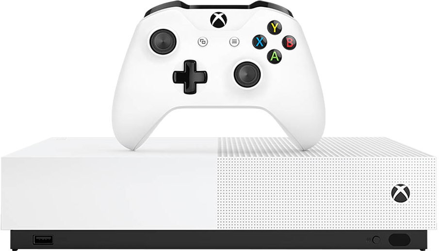MICROSOFT Xbox One S 1TB All Digital + Minecraft + Sea of Thieves + Fortnite letöltőkód