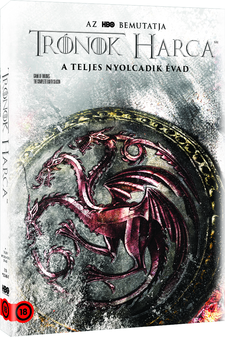 Trónok harca - 8. évad Targeryen (Limitált külső papírborítóval O-ring) (DVD)