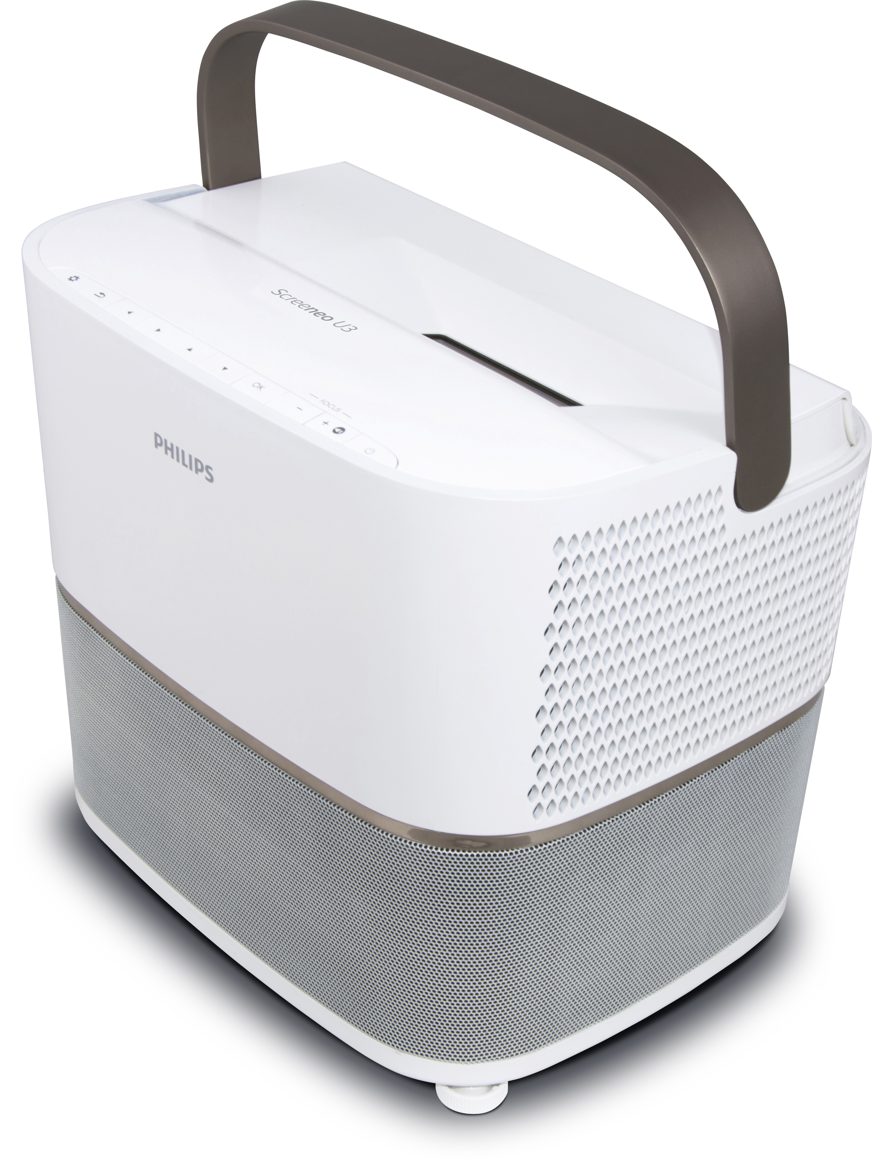 PHILIPS Screeneo U3 Beamer(Full-HD, 3D, 2800 Lumen, WLAN)