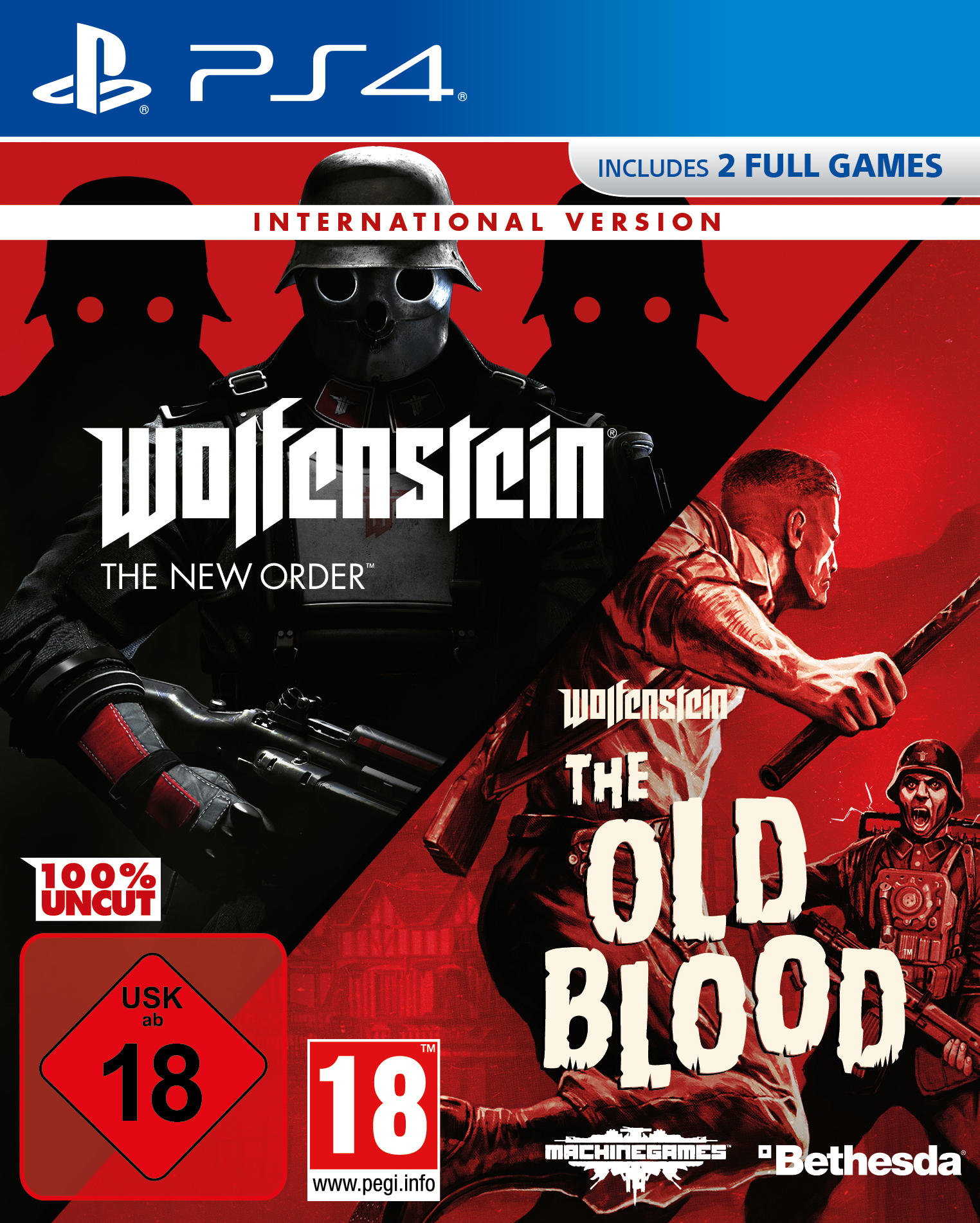 Wolfenstein: The New Order & The Old Blood (International Version) - [PlayStation 4]