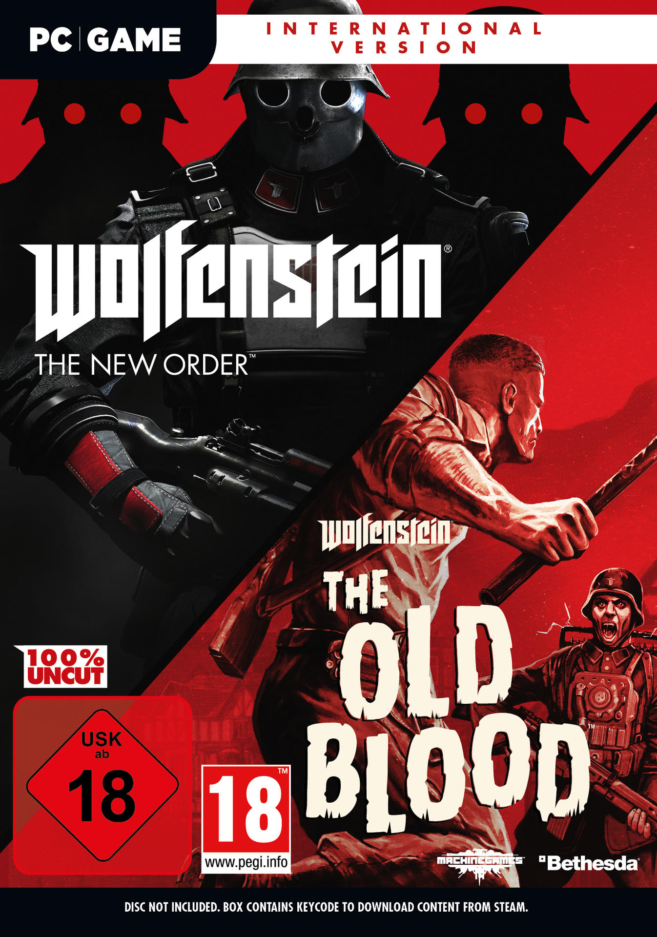 Wolfenstein: The New Order & The Old Blood (International Version) - [PC]
