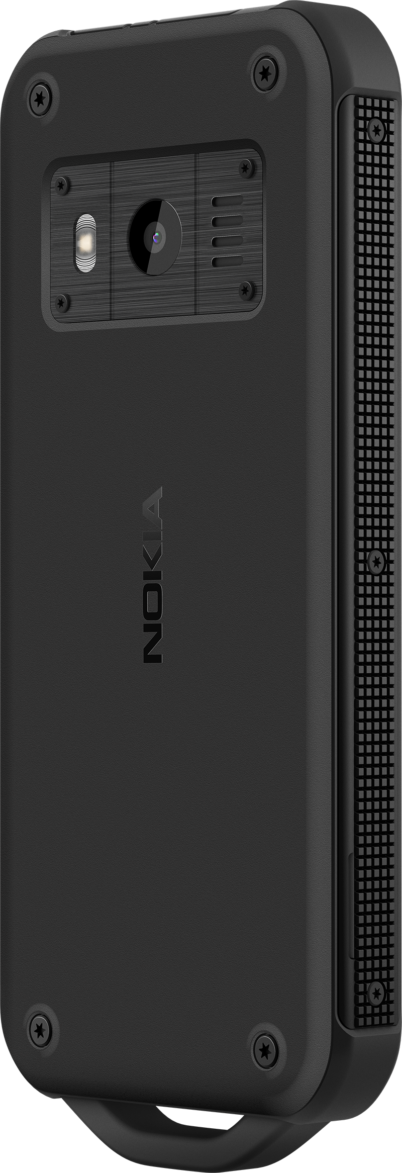 NOKIA 800 Tough - Mobiltelefon (Black Steel)
