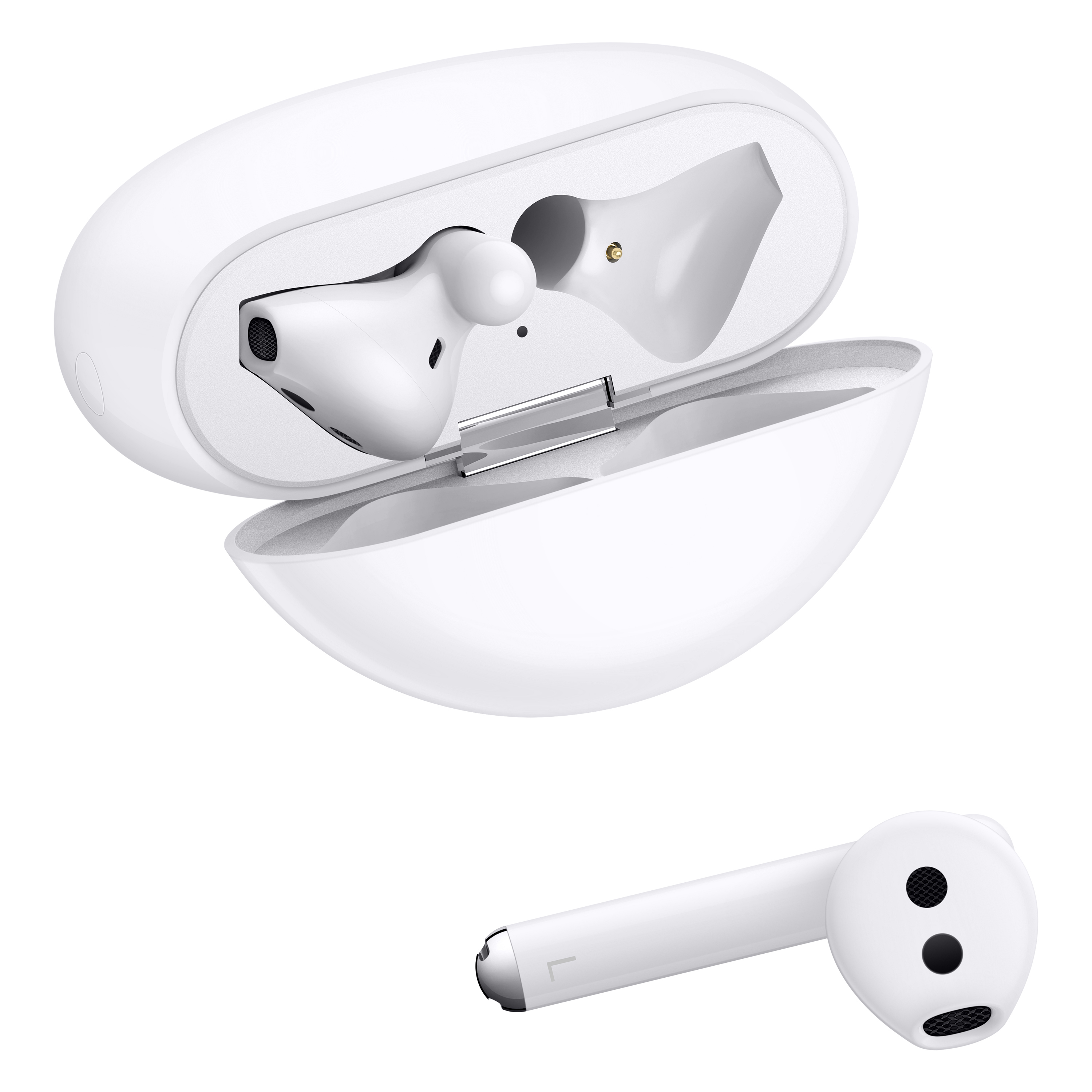 HUAWEI FreeBuds 3, In-ear Kopfhörer Bluetooth Ceramic White