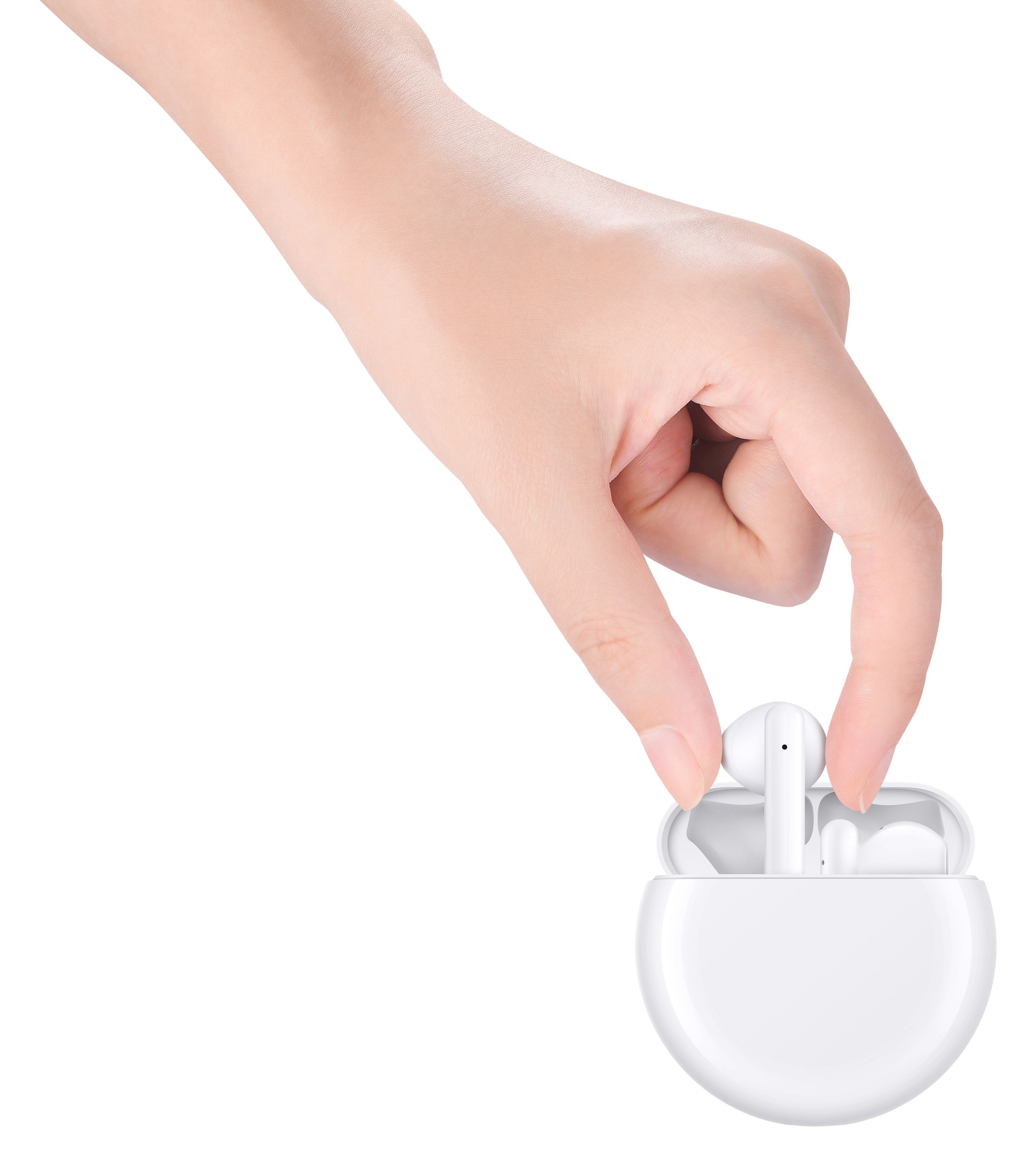 HUAWEI FreeBuds 3, In-ear Kopfhörer Bluetooth Ceramic White