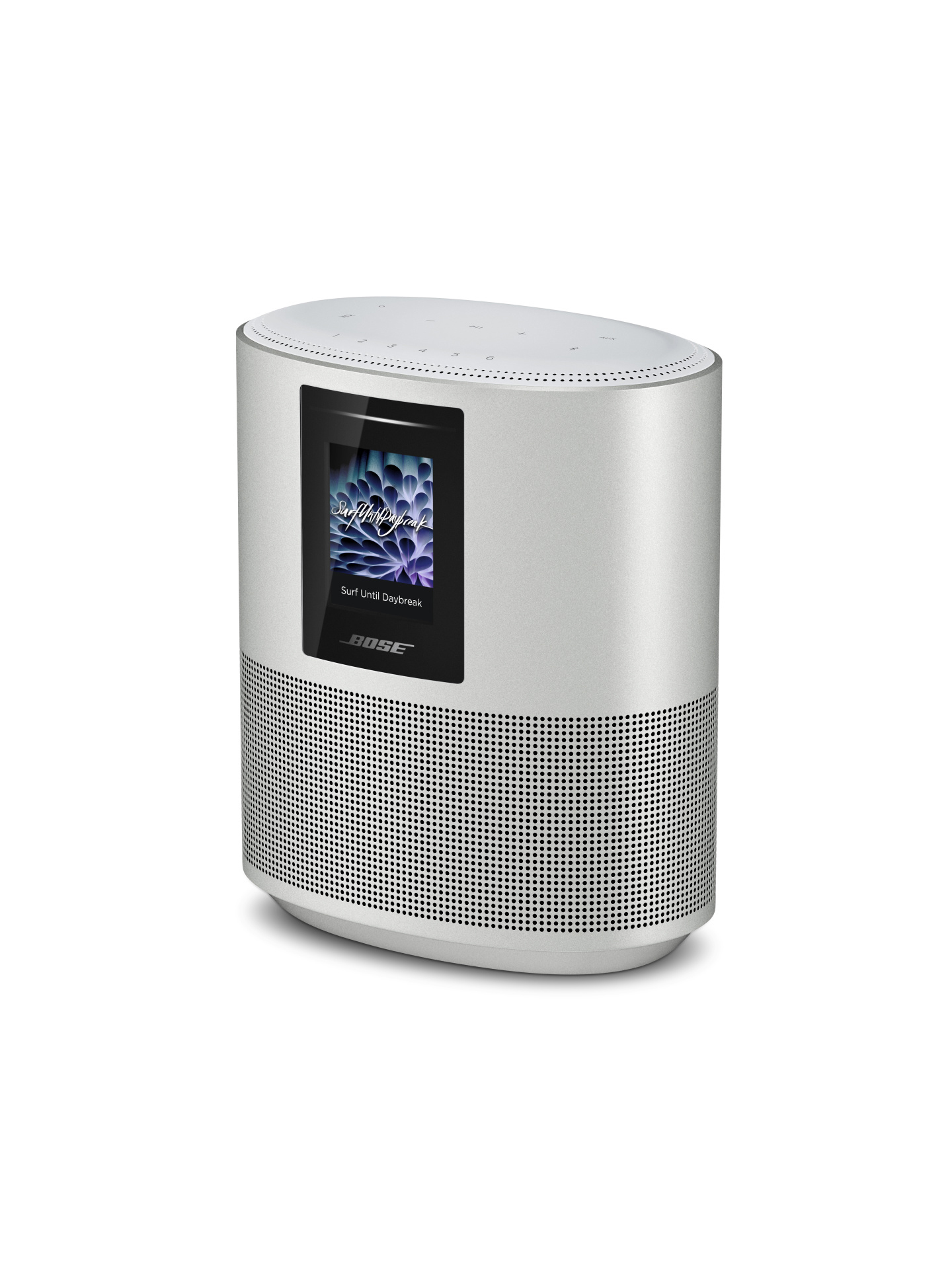 BOSE Home Speaker 500 Bluetooth, App-steuerbar, Lautsprecher Silber