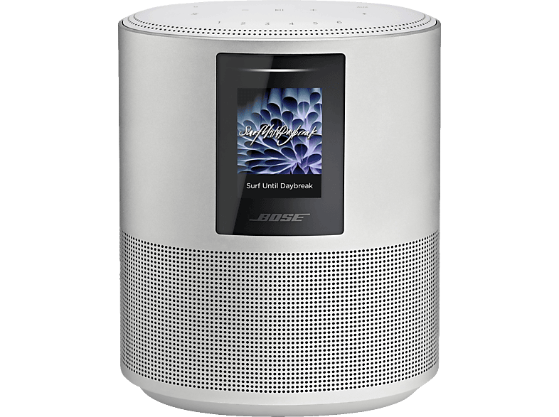 BOSE Home Speaker 500 Lautsprecher App-steuerbar, Bluetooth, Silber