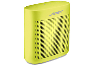 Altavoz inalámbrico - Bose SoundLink Color II, Bluetooth, Resistente al agua, 8h, Amarillo