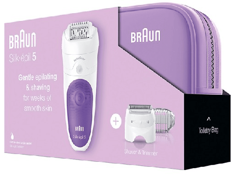 Braun Hogar Epil 5549 1 depiladora senso smart arranque multizonas recargable ses5549 5 2 cabezales seco y silkepil s5 549 28