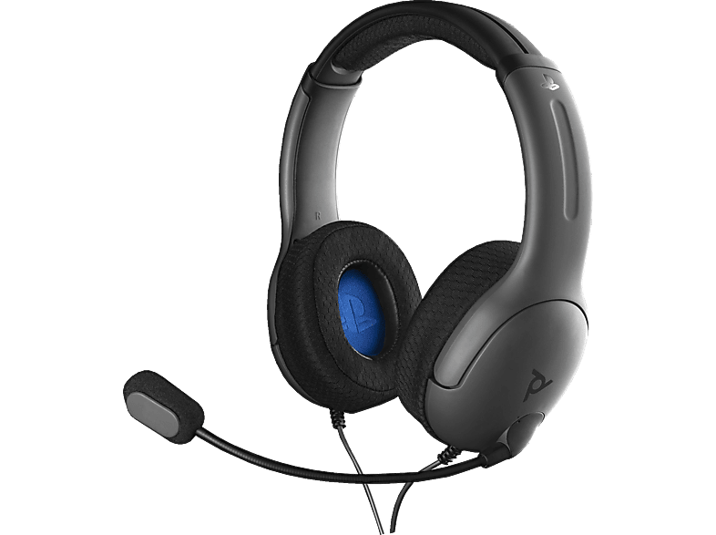 PDP LLC LVL40 Stereo, Overear Headset Grau PlayStation 4 Headsets