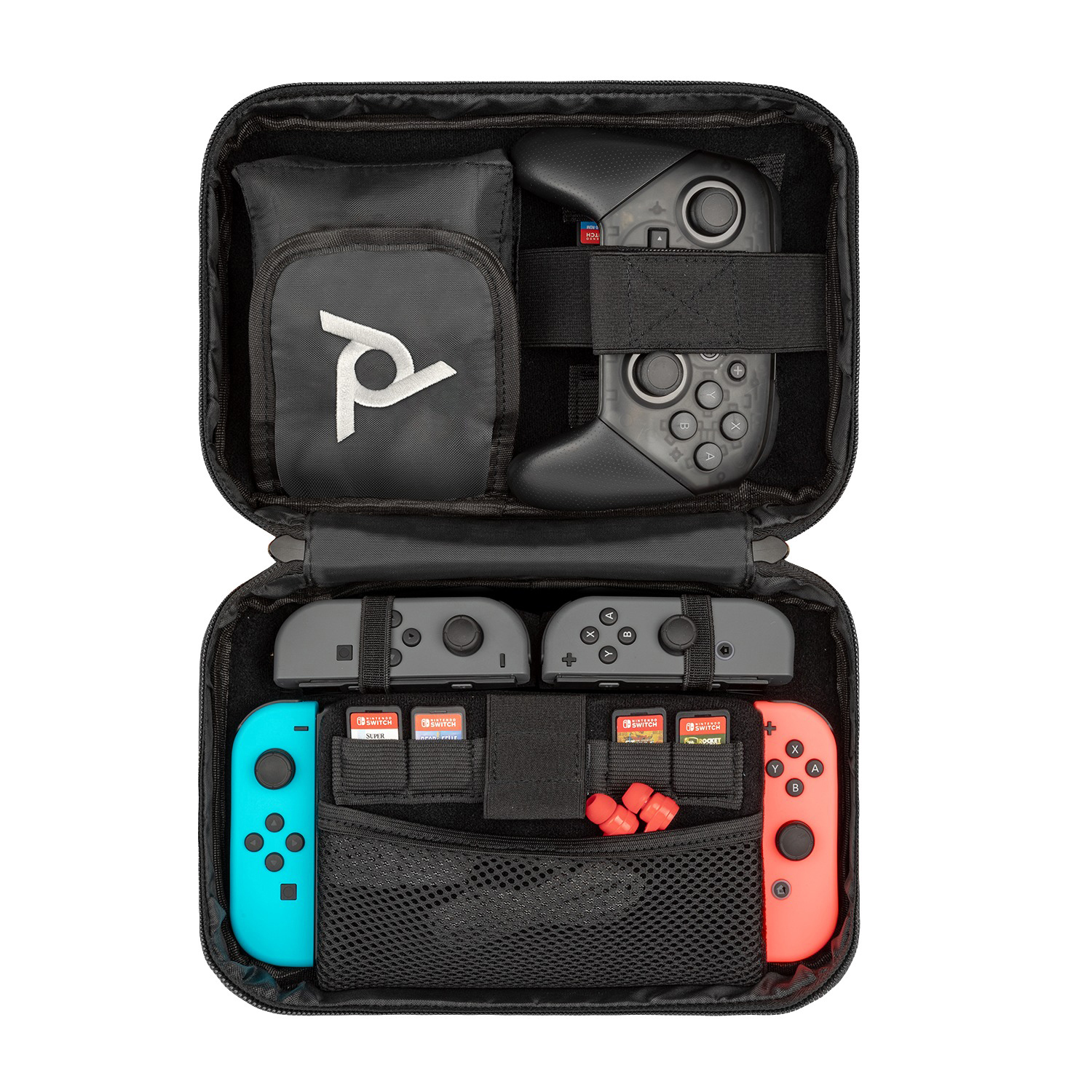 Grau für Tasche PDP LLC Nintendo Switch, Zubehör Elite