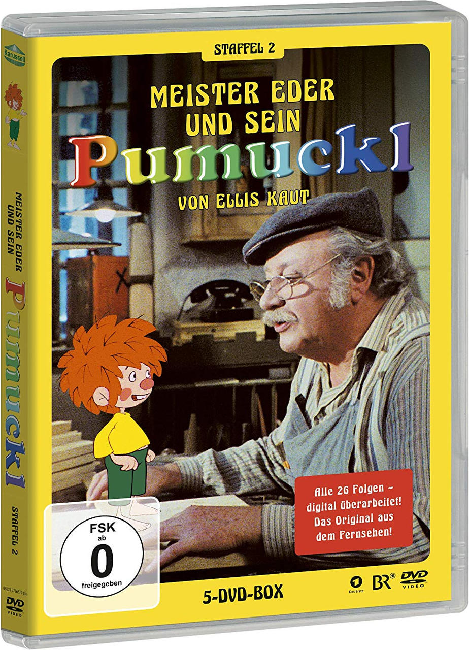 DVD-Box-Set eines Zeichentrickfilms mit Mann und Junge.