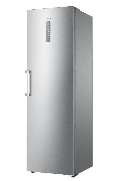 Congelador vertical - Haier Instaswitch H3F-320FSAAU1, 330l, 190cm, WIFI, Convertible a frigorífico, Titanium