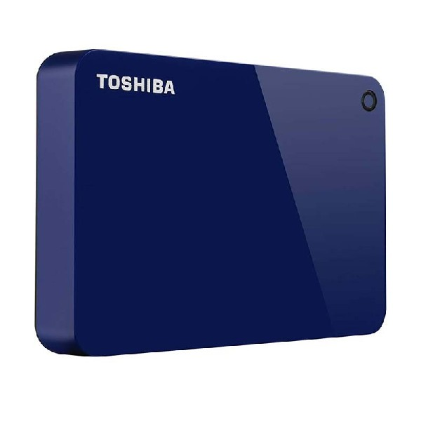 Disco duro 4 TB - Toshiba Canvio Advance, 4TB, USB, Azul