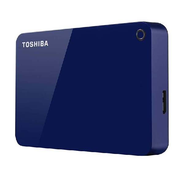 Disco duro 4 TB - Toshiba Canvio Advance, 4TB, USB, Azul