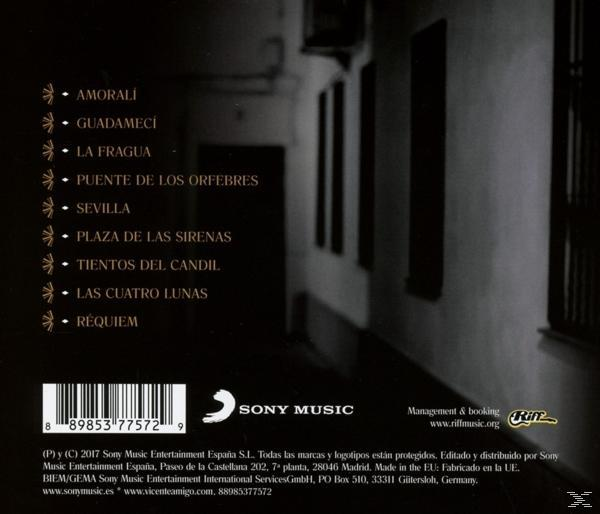 Vicente Amigo - Memoria de los Sentidos  - (CD)