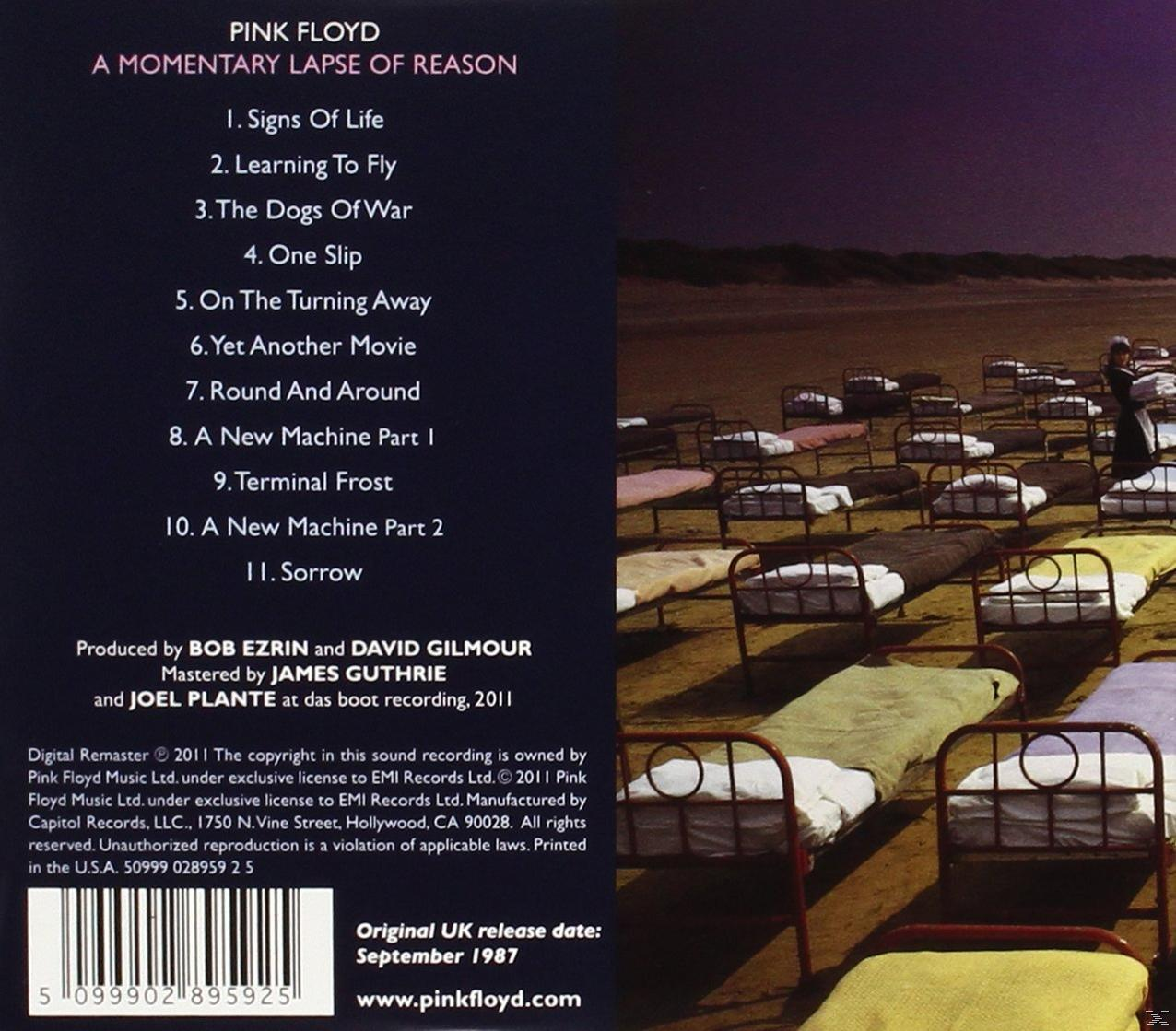 Pink Floyd - A Momentary Lapse Of Reason - CD