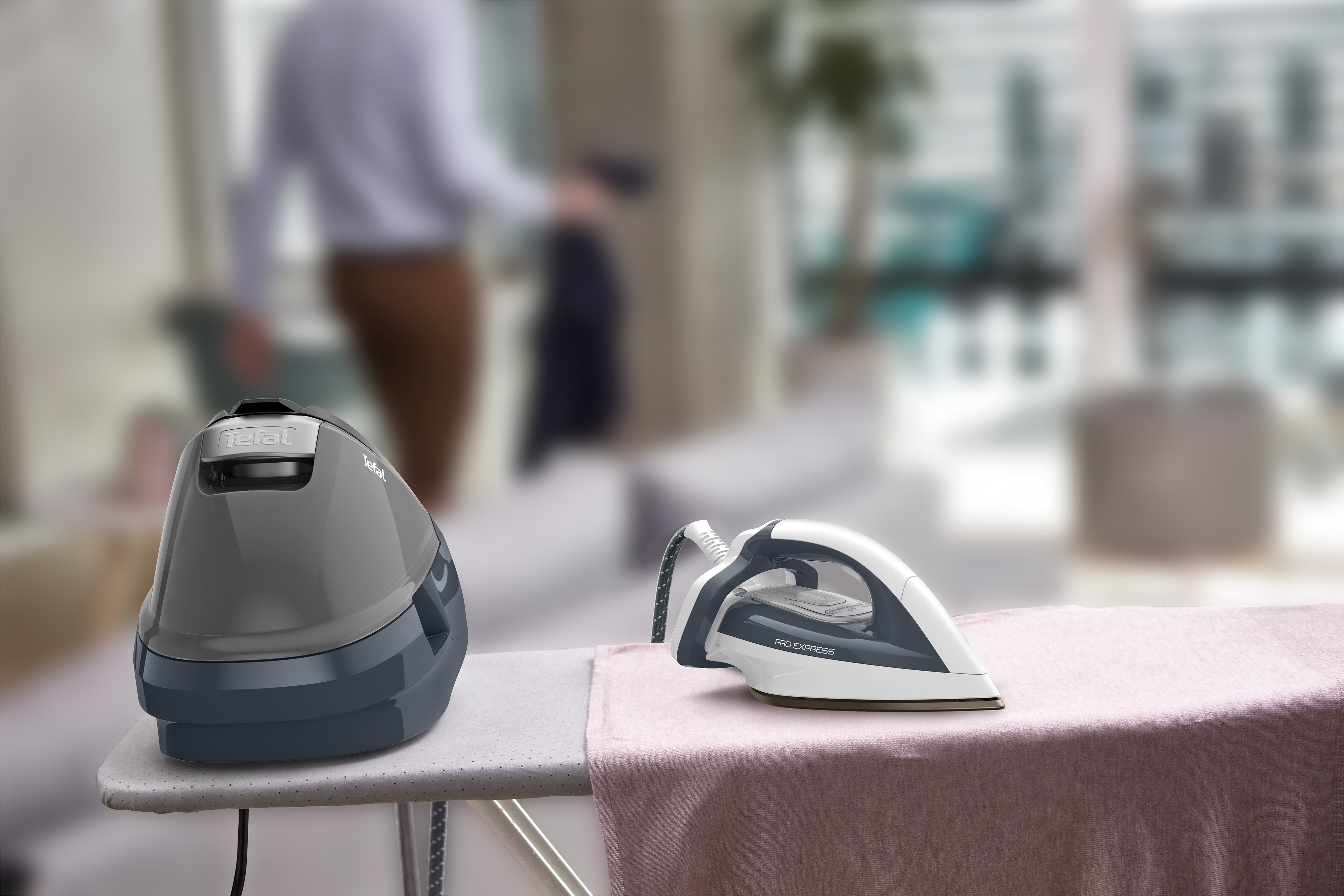 TEFAL GV7832 Pro Express Dampfbügelstation 2400 Watt, 7,5 bar