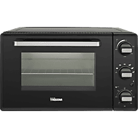 vidaXL Heteluchtoven 1500 W 28 L zwart  VDXL_427164