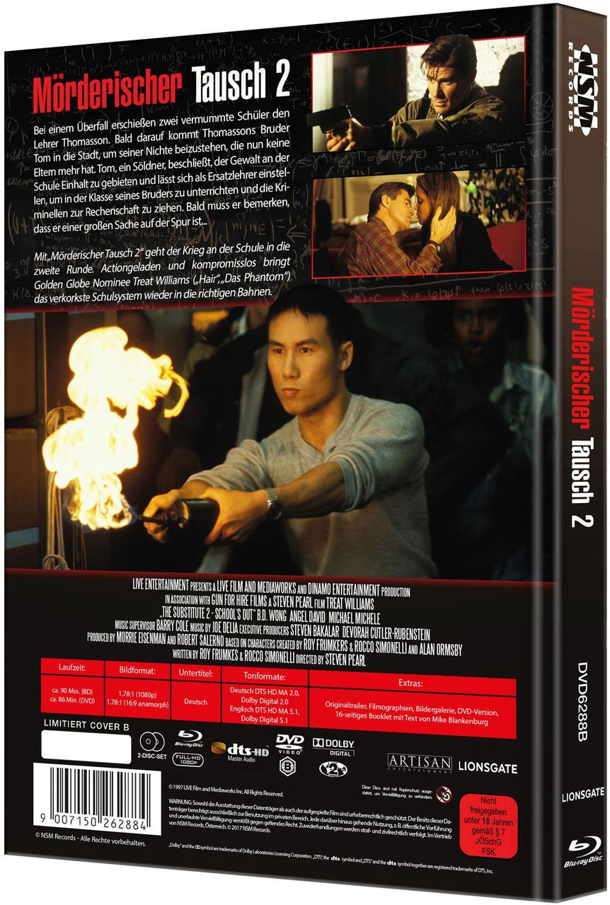 Moerderischer Tausch 2 (Mediabook Cover B) (2 Discs) Blu-ray