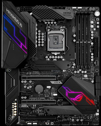 ASUS ROG Maximus XI Hero Mainboard Schwarz