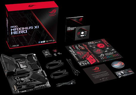 ASUS ROG Maximus XI Hero Mainboard Schwarz