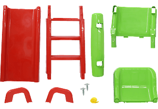 JAMARA KIDS Rutsche Funny Slide rot Outdoor Spielwaren Rot/Grün