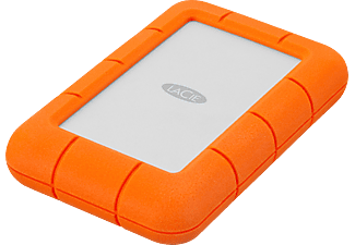 LACIE 5TB Festplatte Lacie Rugged Mini, USB 3.0, orange, extern (STJJ5000400)