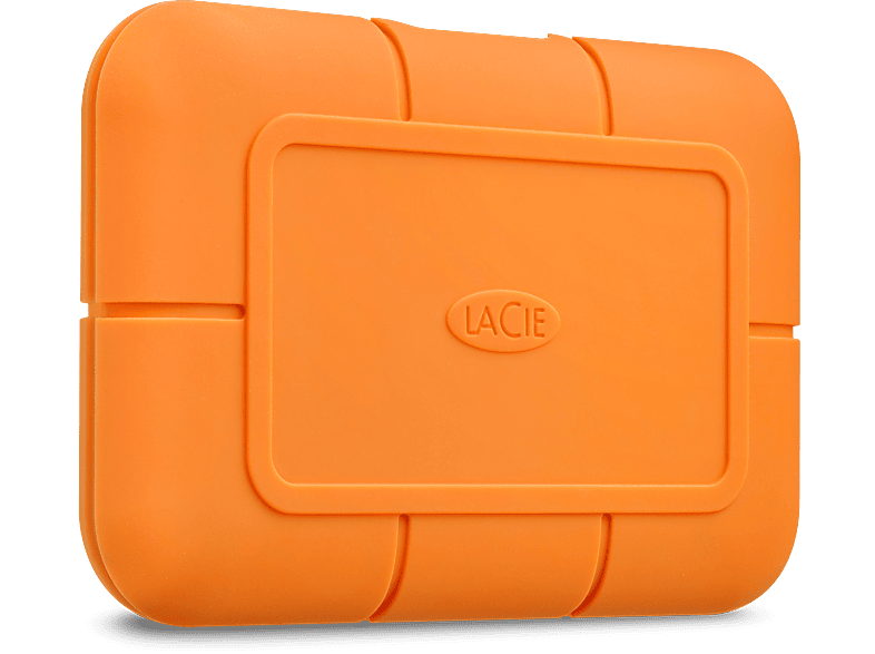 LACIE extern, GB SSD, Festplatte, Orange SSD Rugged 500