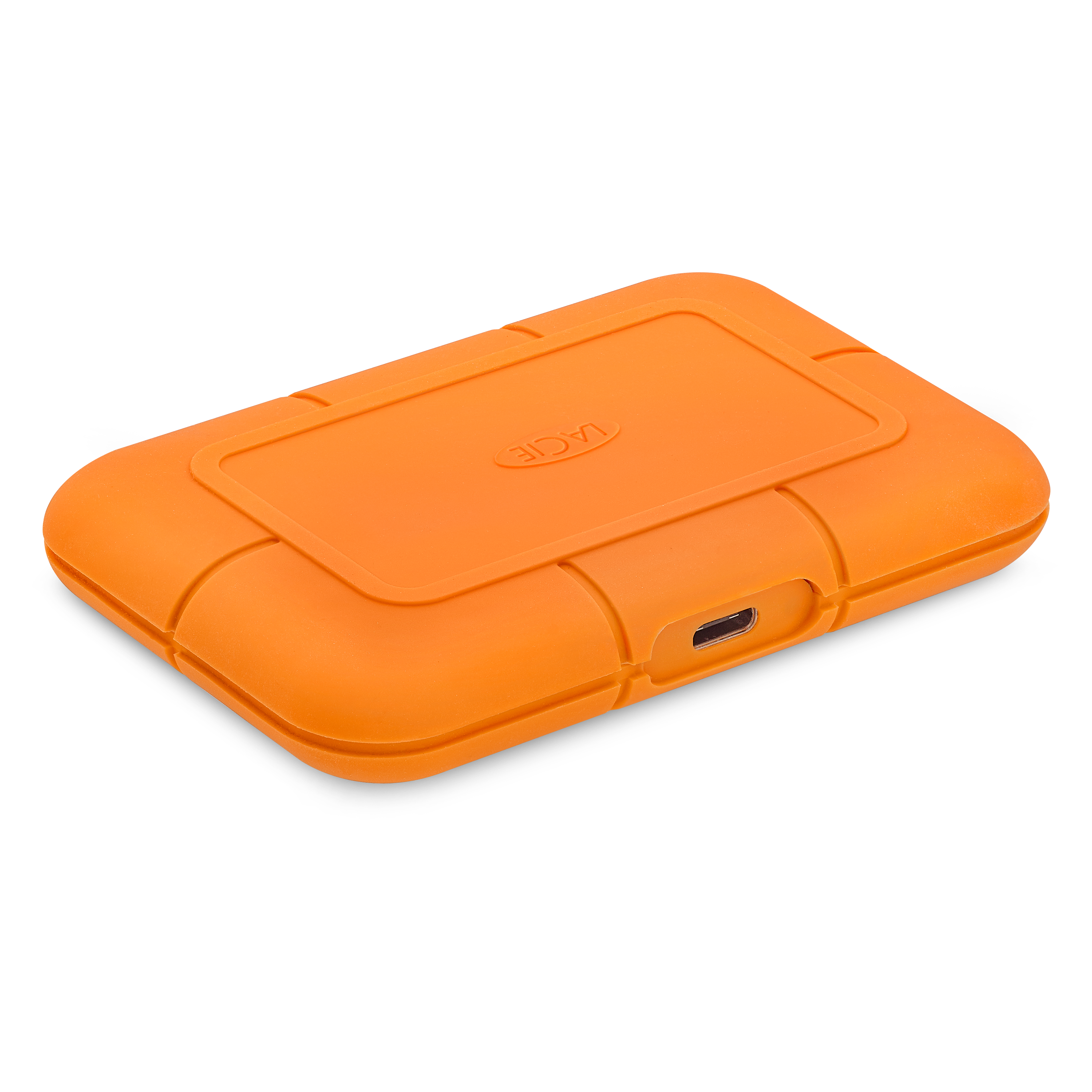 LACIE Rugged SSD GB Festplatte, SSD, 500 extern, Orange