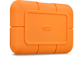 LACIE Rugged SSD Festplatte, 1 TB SSD, extern, Orange