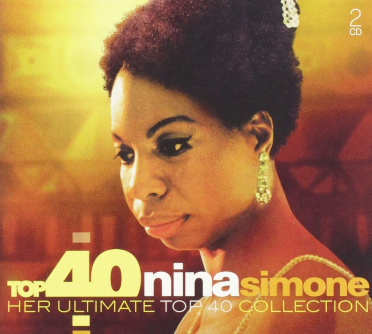 Pochette d'album de Nina Simone avec le texte 'Top 40'.