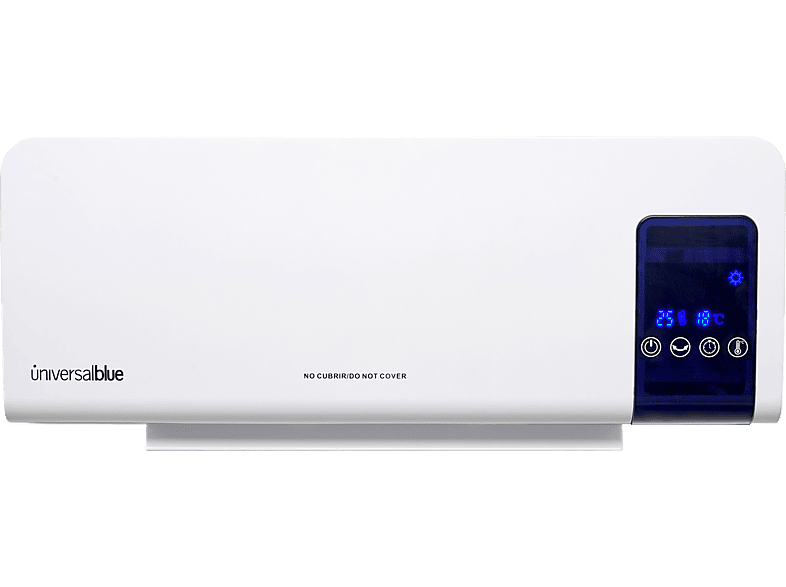 Calefactor - Universalblue USBAÑO2000-18, 2000 W, 2 velocidades, Blanco