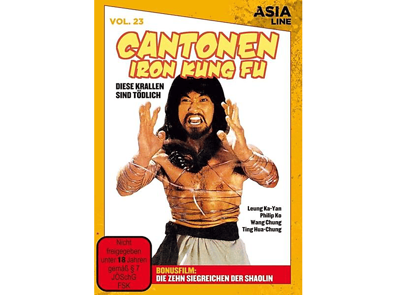 Cantonen Iron Kung Fu DVD