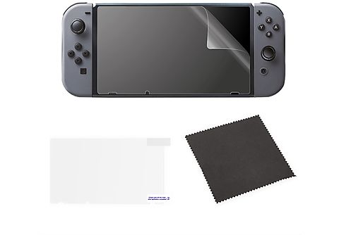 Protector pantalla - Sherwood Screen Protection Kit Premium, Para Nintendo Switch, Cristal templado, Transparente