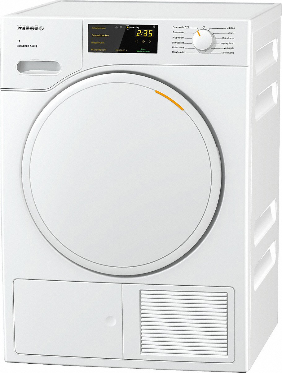 MIELE TWD440 WP EcoSpeed&8kg Trockner T1 White Edition (8 kg, A+++, Lotosweiß)
