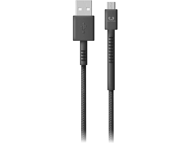 FRESH N REBEL USB - microUSB kabel Fabriq 1.5 m Storm Grey (2UMC150SG)